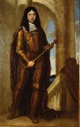 Guido Cagnacci Kaiser Leopold I. (1640-1705) im Kronungsharnisch Germany oil painting artist